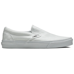 Vans Men's Classic Slip‑On Canvas Sneakers, White Checkerboard, VN000EYEX1L