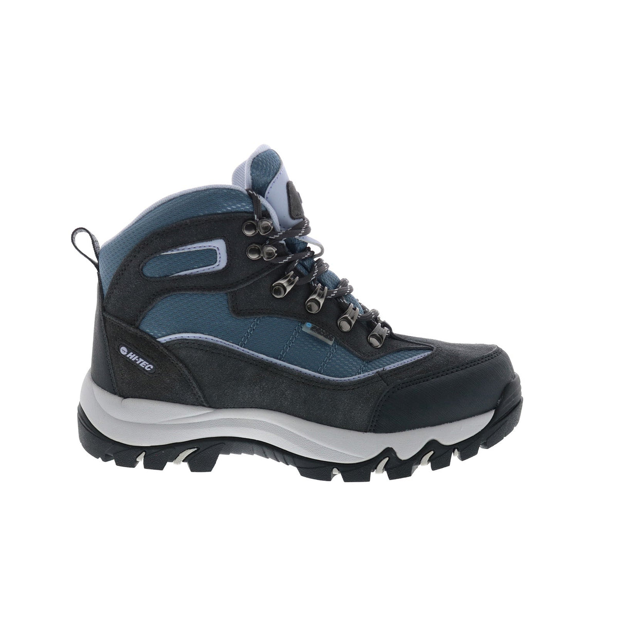 Hi-Tec Skamania Mid Waterproof CH80049W-VD Womens Gray Suede Hiking Boots