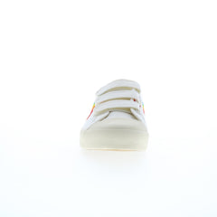 Gola Coaster Rainbow Strap CLA976 Womens White Lifestyle Sneakers Shoes