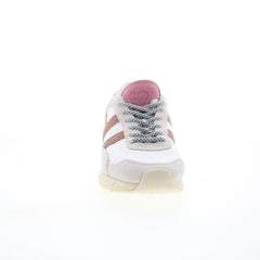 Gola Eclipse Pure CLB400 Womens White Suede Lace Up Lifestyle Sneakers Shoes