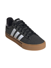 Adidas Men's Daily 4.0 Skate Shoes, Core Black / Cloud White / Gum, IF4492