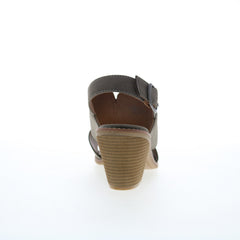 Eurosoft by Sofft Taite ES0035408 Womens Gray Suede Heeled Sandals Shoes