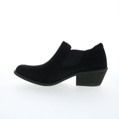 Eurosoft by Sofft Aillie ES0036901 Womens Black Suede Ankle & Booties Boots
