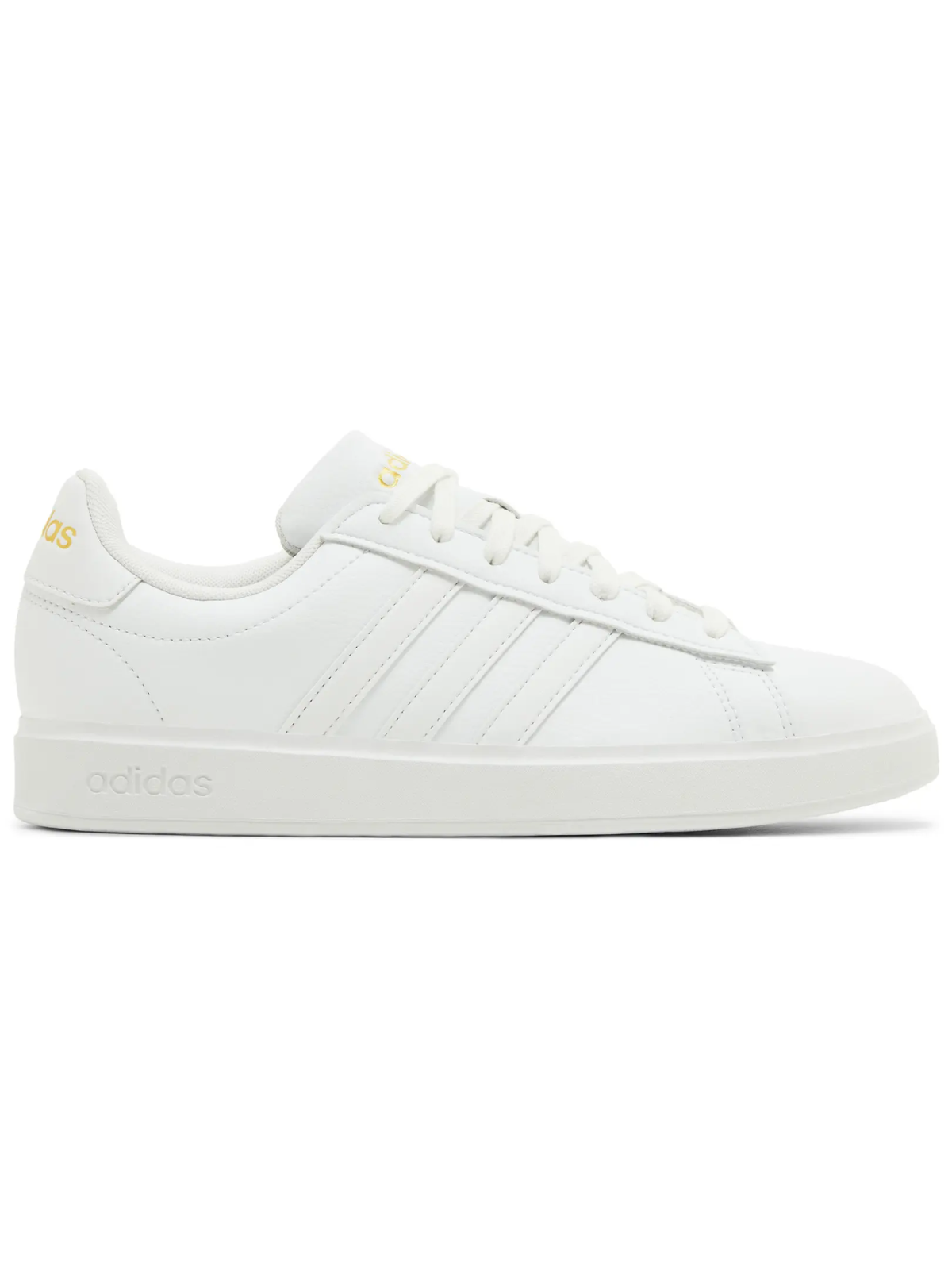 Adidas Women's White Grand Court 2.0 Sneakers, GW9213 (Damaged Box)