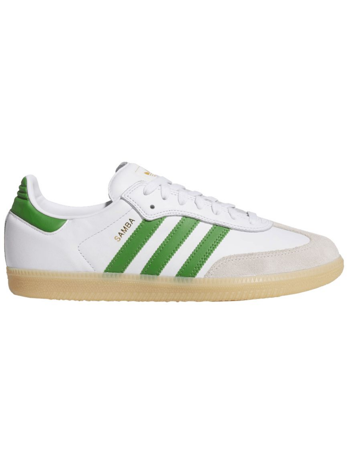Adidas Originals Men's Green Samba ADV Sneakers, JP8522