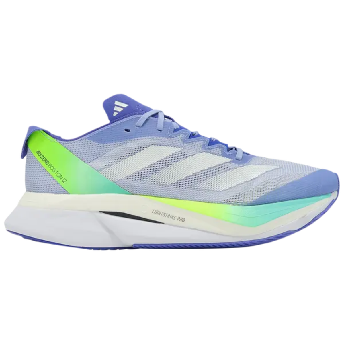 Adidas Women's Blue Adizero Boston 12 Sneakers, IF9220 (No Box)