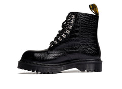 Dr. Martens Crocodile 1460 Pascal Steel Toe in Black