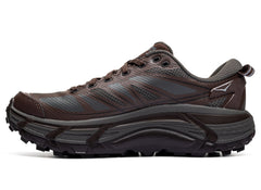 Unisex Hoka Mafate Speed 2 in Asphalt Grey / Walnut