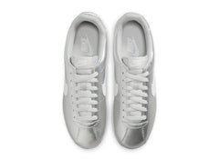 Women's Nike Cortez in Metallic Silver