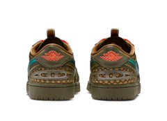 Women's Air Jordan 1 Low "Method of Make" V3 in Brown Kelp