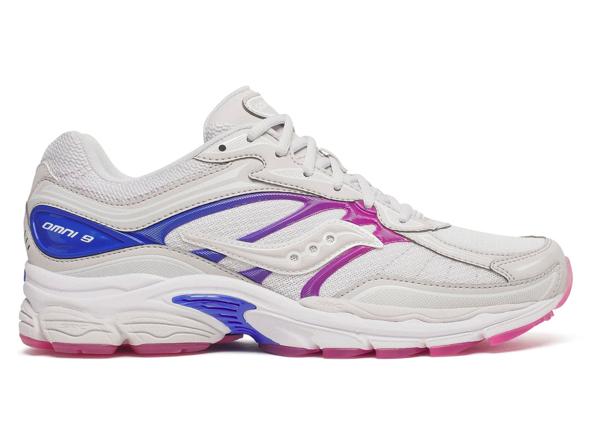 Saucony Progrid Omni 9 in White / Dusk