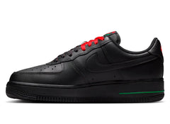 Women's Nike Air Force 1 '07 SE in Black / Sport Red