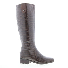 Easy Spirit Rhonda Martha Stewart Womens Brown Leather Casual Dress Boots