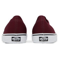 Vans Mens Burgundy Authentic Canvas Shoes, VN000QER5U8