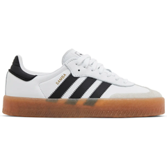 Adidas Originals Women's White/Black/Gum Sambae Sneakers, JI1349 (Damaged Box)