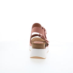 Sofft Castello SF0081602 Womens Pink Leather Platform Sandals Shoes
