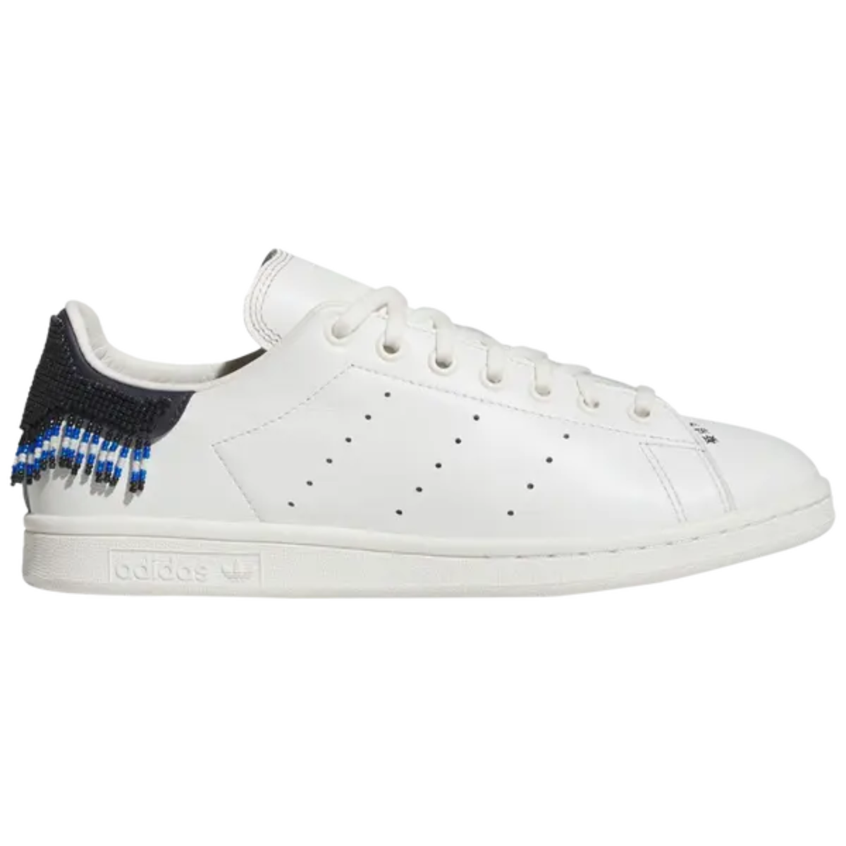 Adidas Men's White CLOT x adidas Stan Smith 'Beaded' Sneakers, JR0022