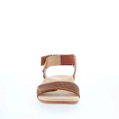 Spenco Tamara SP1071SAD Womens Brown Leather Strap Strap Sandals Shoes