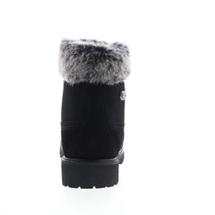 Lugz Hudson Fur WHUDSFD-001 Womens Black Synthetic Casual Dress Boots